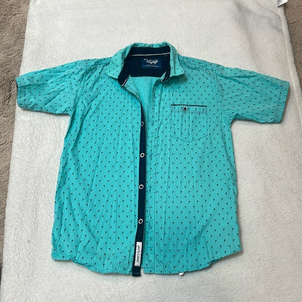 Boys short Sleeve Dress Shirt